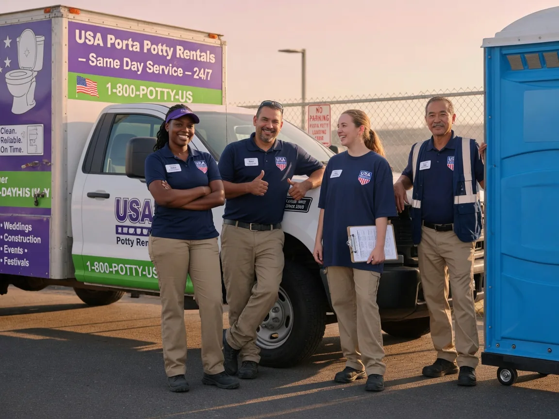 Porta Potty Rental company in Rockport, IL